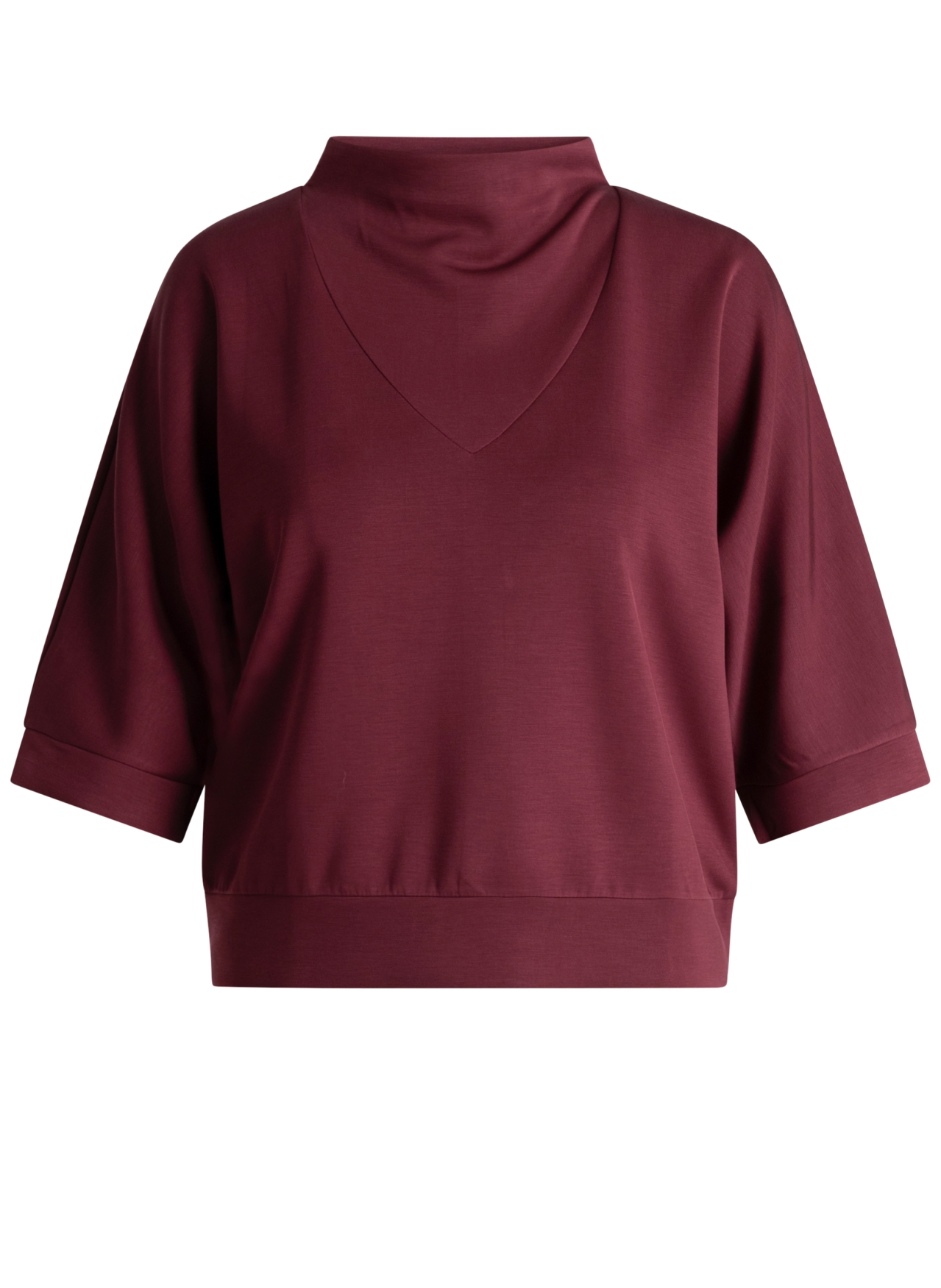 Yest Sally top Wine Red